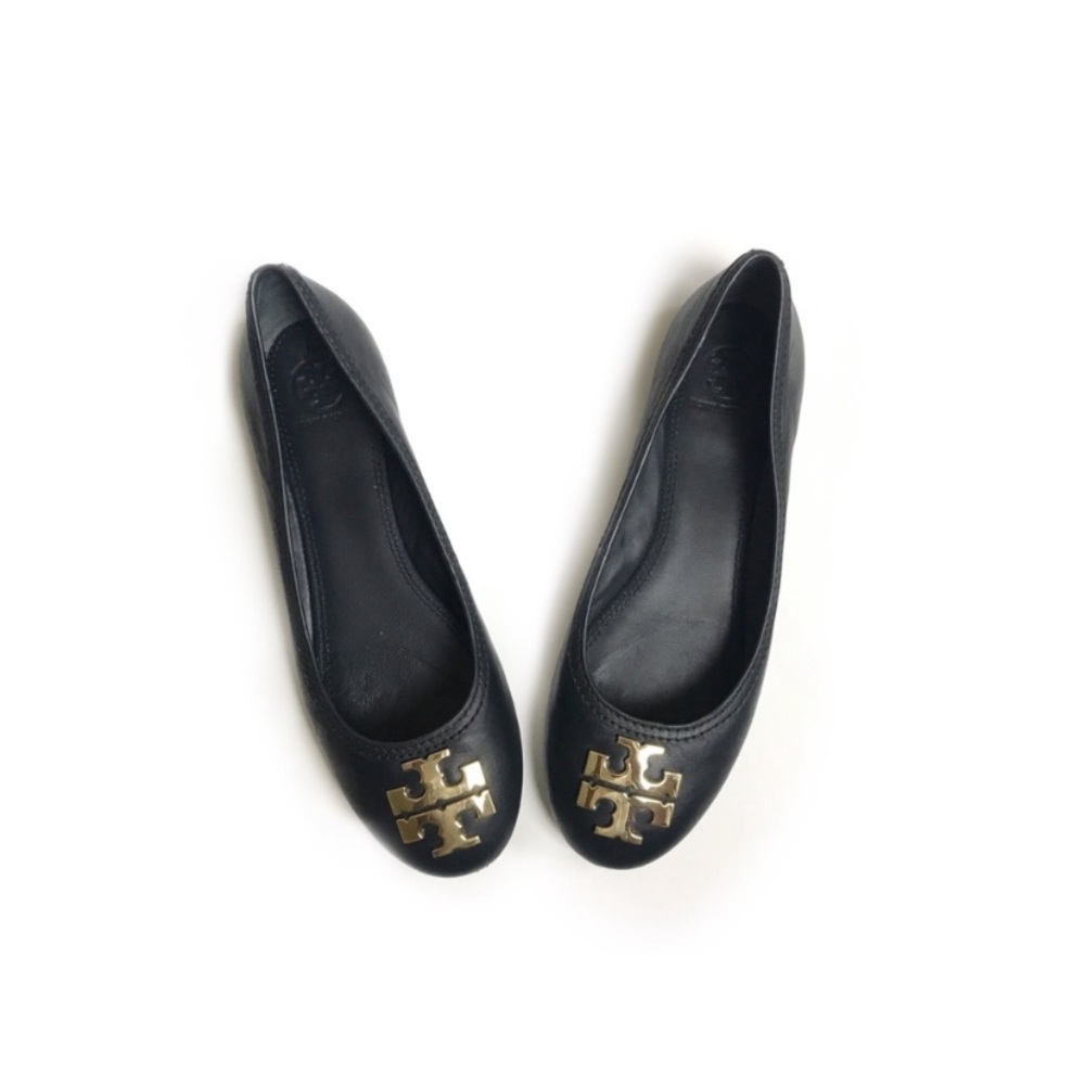 Tory Burch | Lowell 2 Leather Flat in Navy